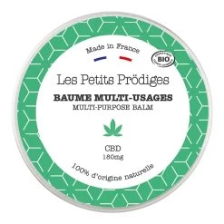 SOINS-Baume Multi-usages Cbd - Bio - Cosmos Organic Certifié Par Cosmécert-LES PETITS PRODIGES