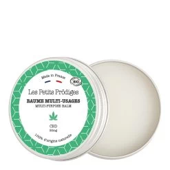 SOINS-Baume Multi-usages CBD - Bio - Cosmos Organic Certifié Par Cosmécert-LES PETITS PRODIGES -Dreamteam cosmétique. BME MULTUSAGCOCBD 30ML POT WEB 102534329 1