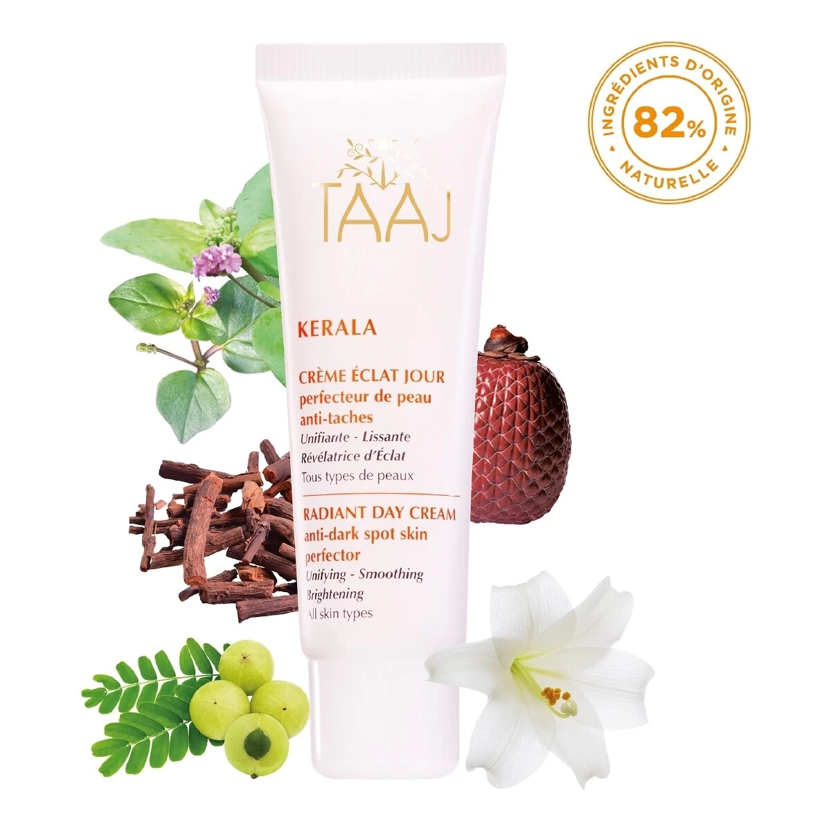 KERALA-Crème éclat Jour - SPF 15-TAAJ 4 KERALA-Crème éclat Jour - SPF 15-TAAJ – Image 2