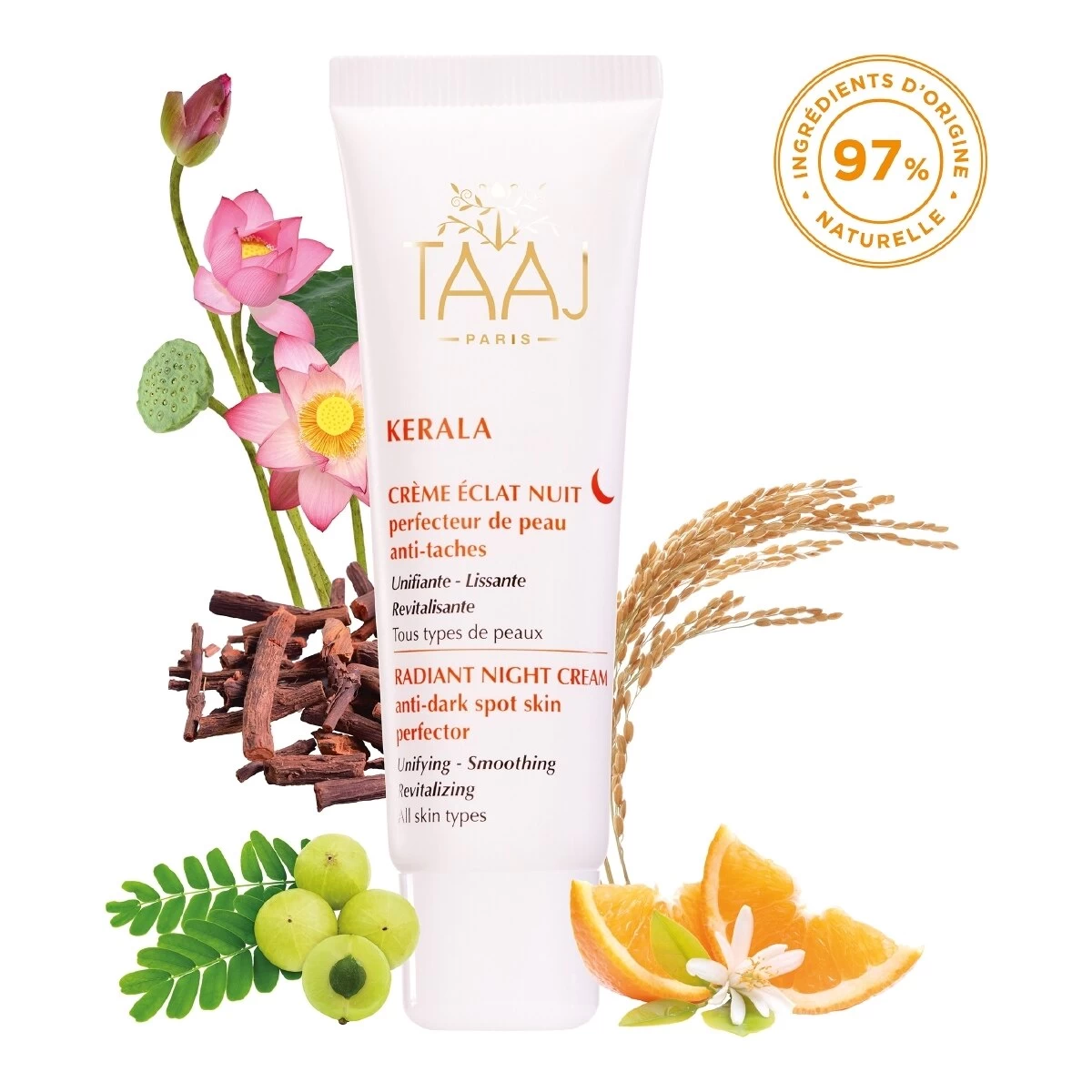 KERALA-Crème éclat Nuit-TAAJ 4 KERALA-Crème éclat Nuit-TAAJ – Image 2