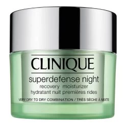 SUPERDEFENSE™-Crème Hydratante Nuit Premières Rides <br /> Peaux Sèches à Mixtes-Clinique