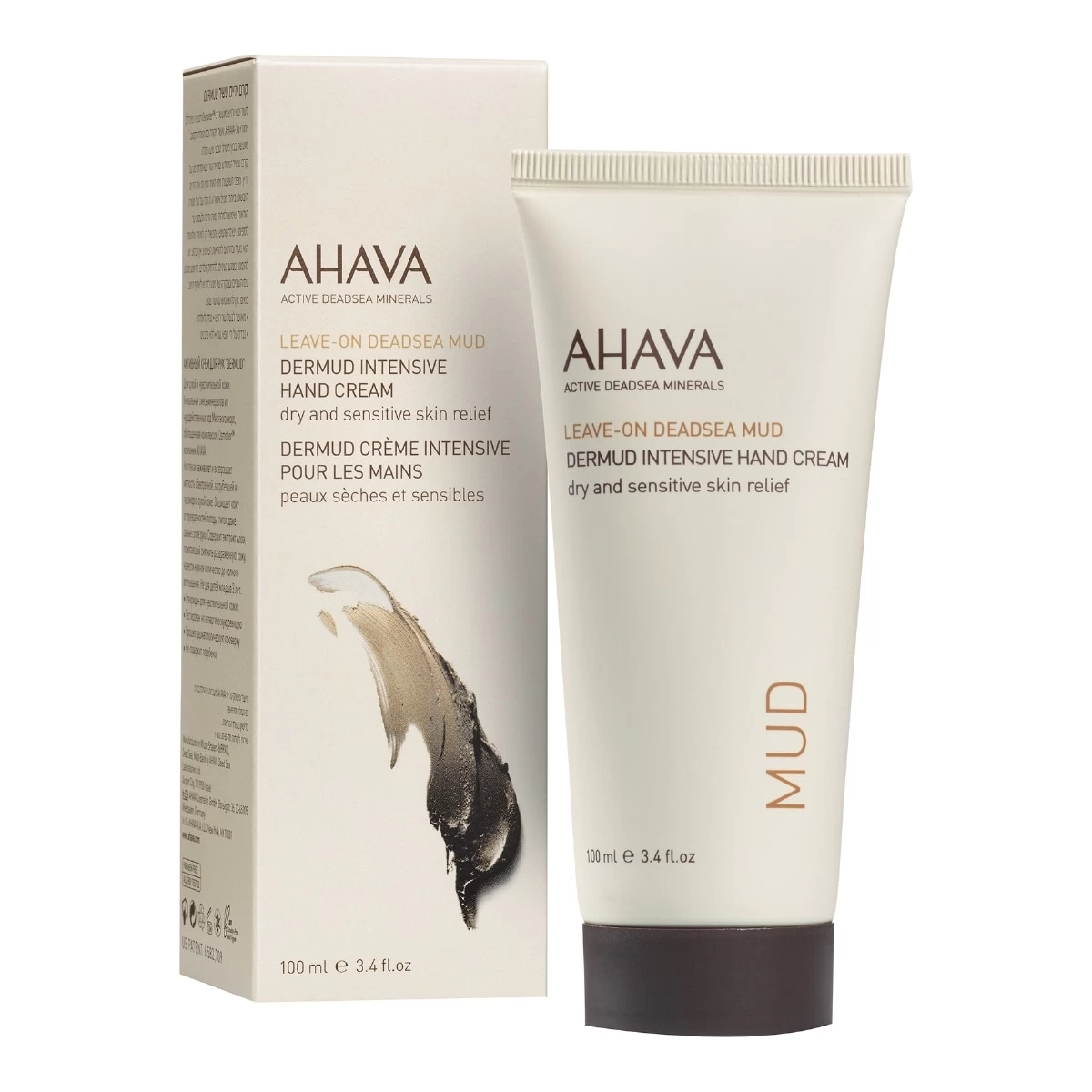 TRAITEMENT CORPS : BOUE DE LA MER MORTE-Dermud Crème Intensive Pour Les Mains 100ml-AHAVA 3 TRAITEMENT CORPS : BOUE DE LA MER MORTE-Dermud Crème Intensive Pour Les Mains 100ml-AHAVA