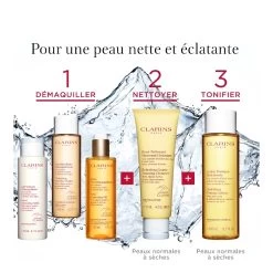 SOINS DEMAQUILLANTS-Doux Nettoyant Moussant Hydratant Peaux Normales à Sèches-Clarins -Dreamteam cosmétique. Doux nettoyant moussant hydratant peaux normales a seches 102045197 3