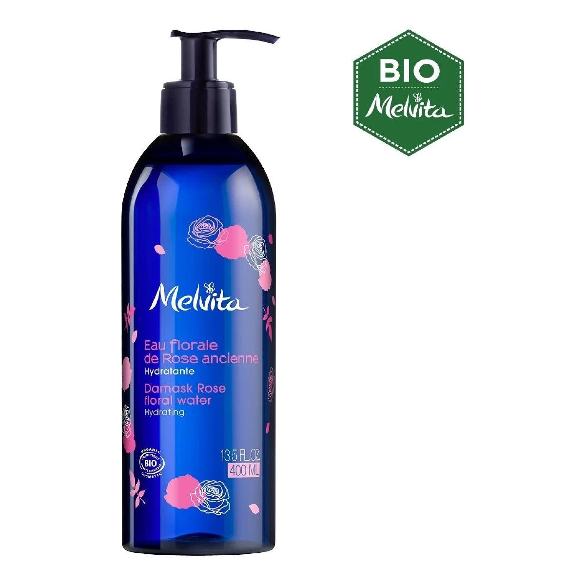 EAUX FLORALES-Eau Florale De Rose-MELVITA 3 EAUX FLORALES-Eau Florale De Rose-MELVITA