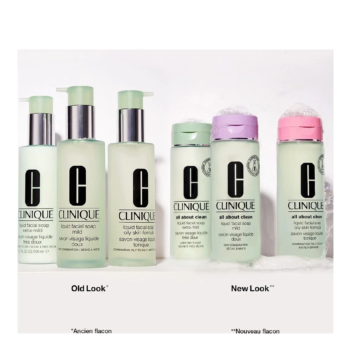 BASIC 3 TEMPS-Étape 1 : Savon Visage Liquide Peaux Sèches à Mixtes-Clinique 6 BASIC 3 TEMPS-Étape 1 : Savon Visage Liquide Peaux Sèches à Mixtes-Clinique – Image 4