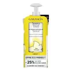 SOURCE MICELLAIRE ENCHANTÉE-Flacon Fleur D'Oranger + Recharge (-25% Sur La Recharge)-GARANCIA