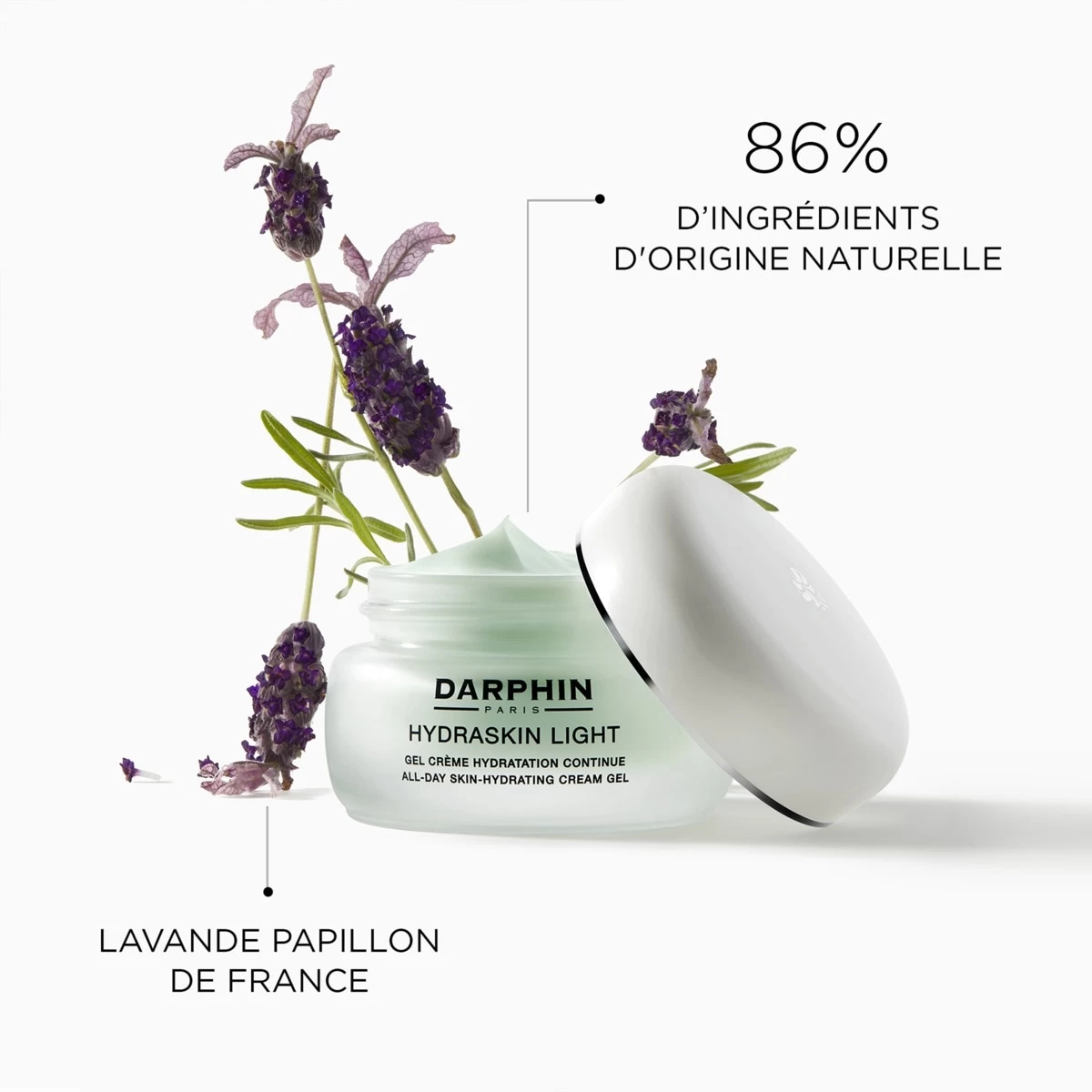 Hydraskin Light-Gel Crème Hydratation Continue-DARPHIN 5 Hydraskin Light-Gel Crème Hydratation Continue-DARPHIN – Image 3