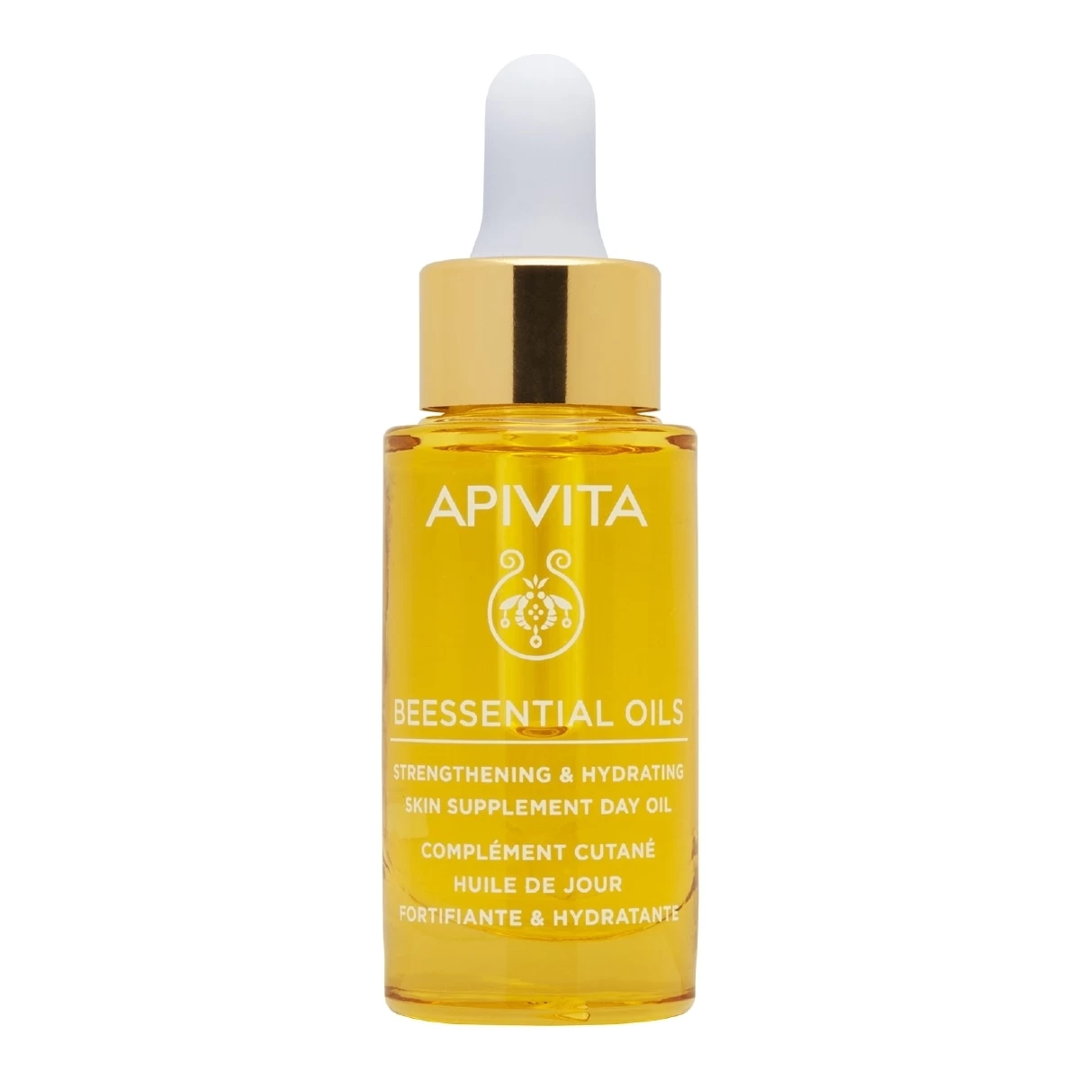 BEESSENTIAL OILS-Huile De Jour Fortifiante & Hydratante Complément Cutané-APIVITA 4 BEESSENTIAL OILS-Huile De Jour Fortifiante & Hydratante Complément Cutané-APIVITA – Image 2