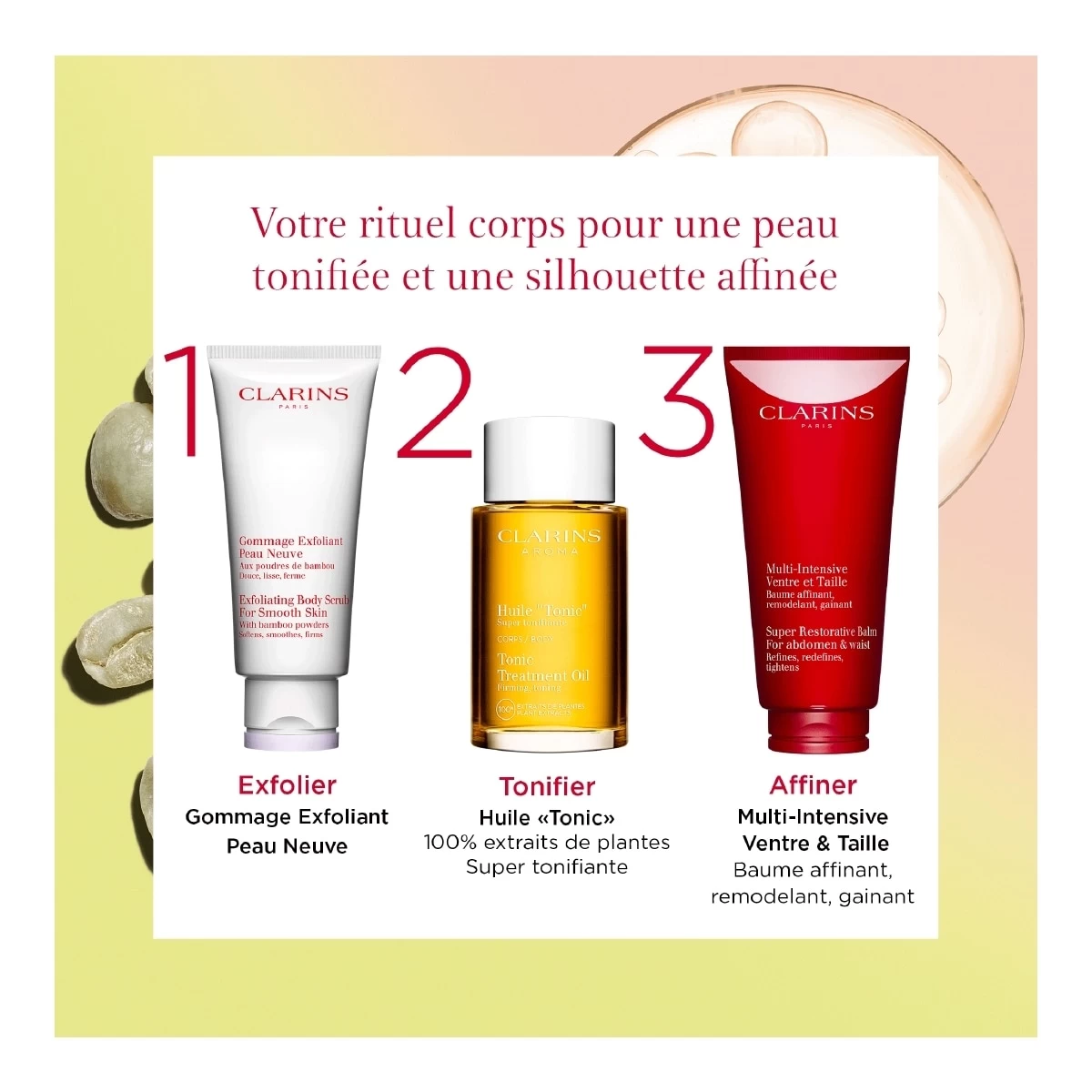 MULTI -INTENSIVE-Baume Affinant, Remodelant, Gainant Ventre & Taille <br />-Clarins 6 MULTI -INTENSIVE-Baume Affinant, Remodelant, Gainant Ventre & Taille <br />-Clarins – Image 4