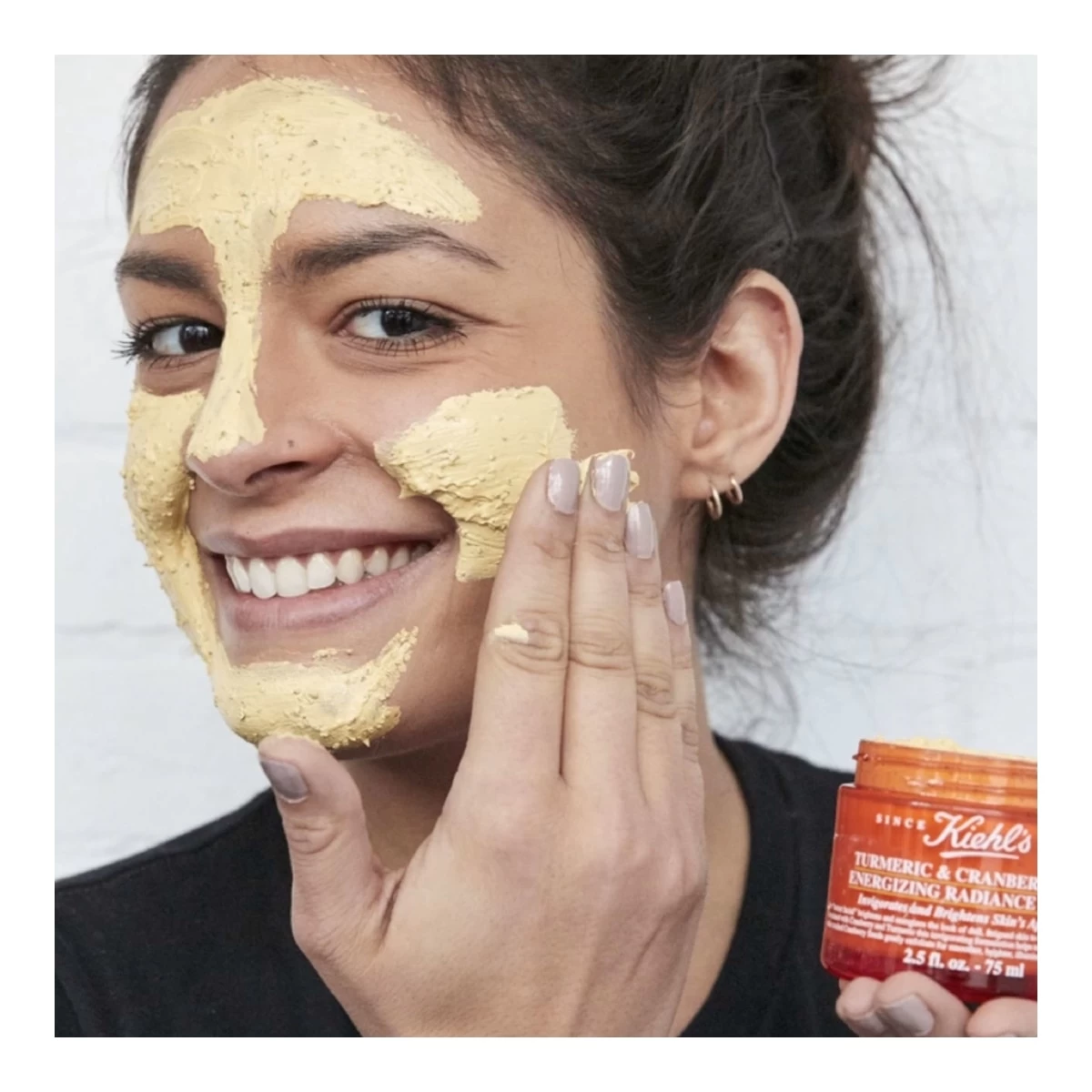 TURMERIC & CRANBERRY SEED-Masque Exfoliant éclat Instantané à Base De Curcuma & Cranberry-KIEHLS 5 TURMERIC & CRANBERRY SEED-Masque Exfoliant éclat Instantané à Base De Curcuma & Cranberry-KIEHLS – Image 3