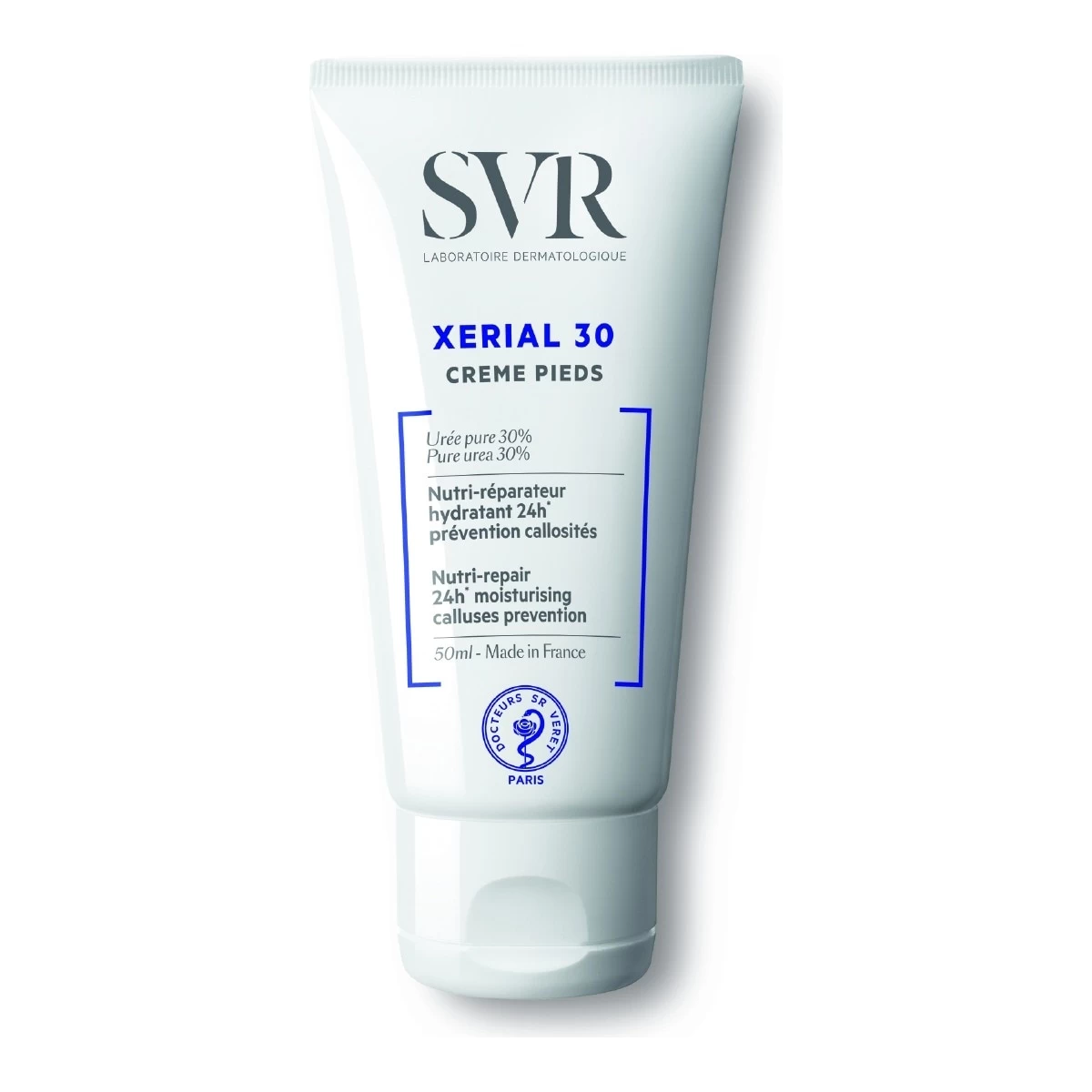 XERIAL 30 CRÈME PIEDS-Nutri-réparateur Hydratant 24h Prévention Callosités.-LABORATOIRE SVR 3 XERIAL 30 CRÈME PIEDS-Nutri-réparateur Hydratant 24h Prévention Callosités.-LABORATOIRE SVR