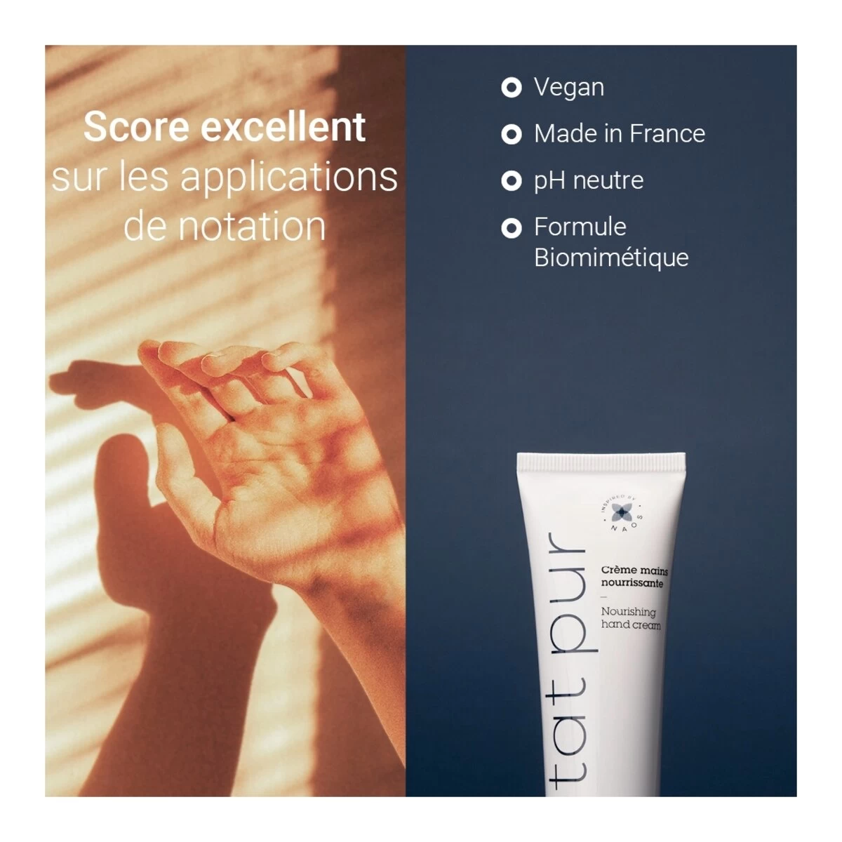 SOINS PURS-Crème Mains Nourrissante-ETAT PUR 4 SOINS PURS-Crème Mains Nourrissante-ETAT PUR – Image 2