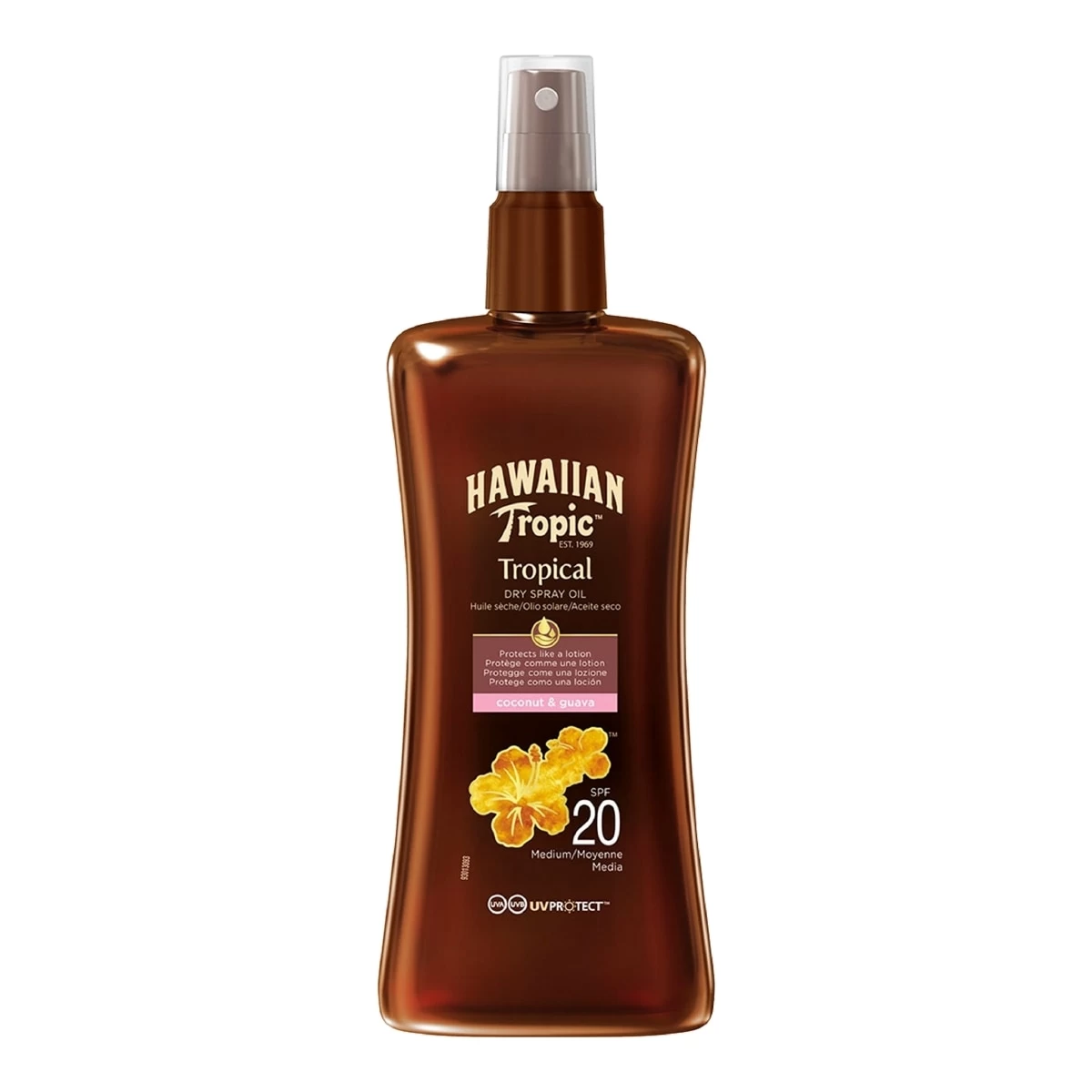 SOLAIRE-Spray Huile Solaire Protectrice - SPF20-HAWAIIAN TROPIC 3 SOLAIRE-Spray Huile Solaire Protectrice - SPF20-HAWAIIAN TROPIC