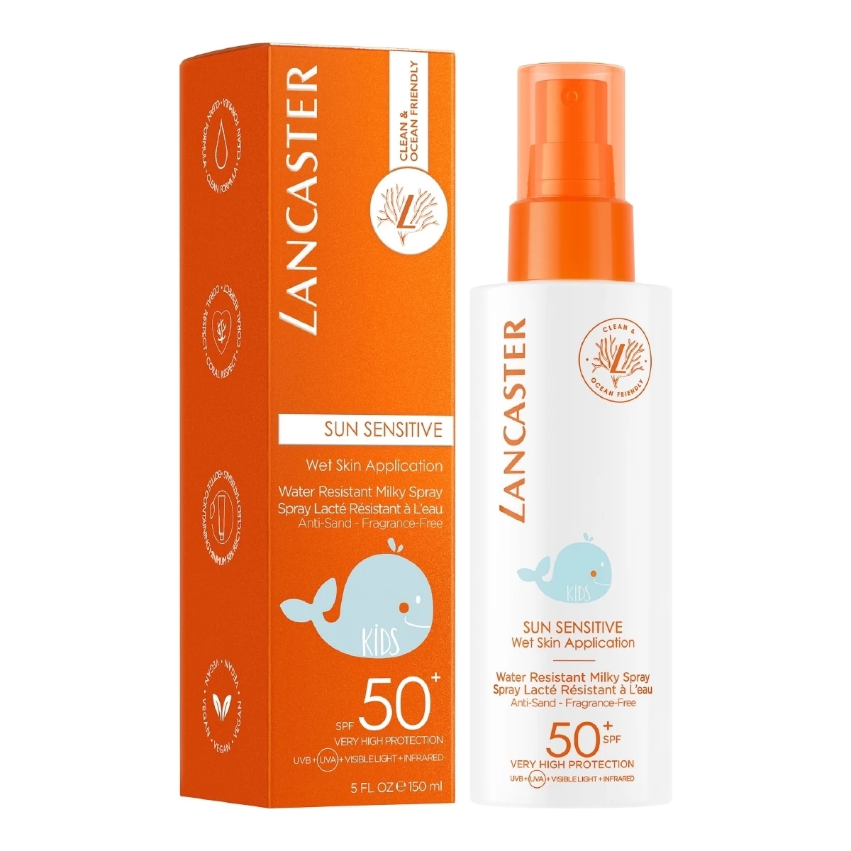 Sun Sensitive-Spray Lacté Enfants-Lancaster 4 Sun Sensitive-Spray Lacté Enfants-Lancaster – Image 2