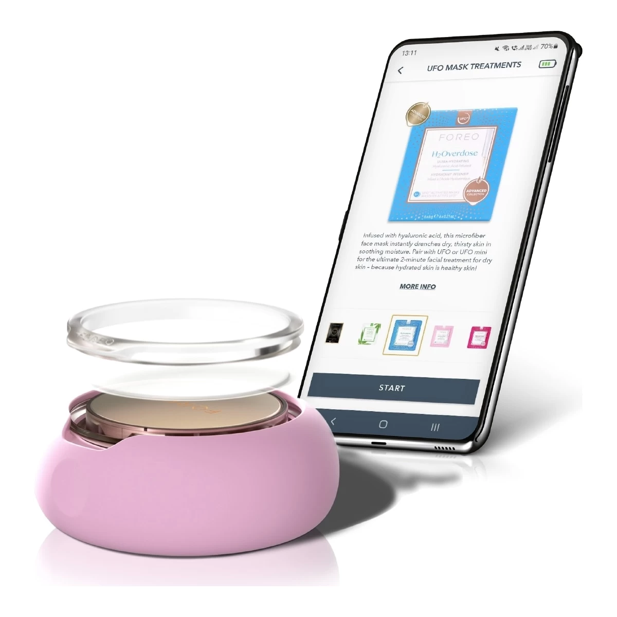 MASQUE UFO-Hydratant Intensif H2overdose - 6 Masques-FOREO 5 MASQUE UFO-Hydratant Intensif H2overdose - 6 Masques-FOREO – Image 3