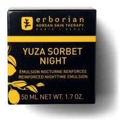 YUZA SORBET NIGHT-Emulsion Nocture Renforcée-ERBORIAN